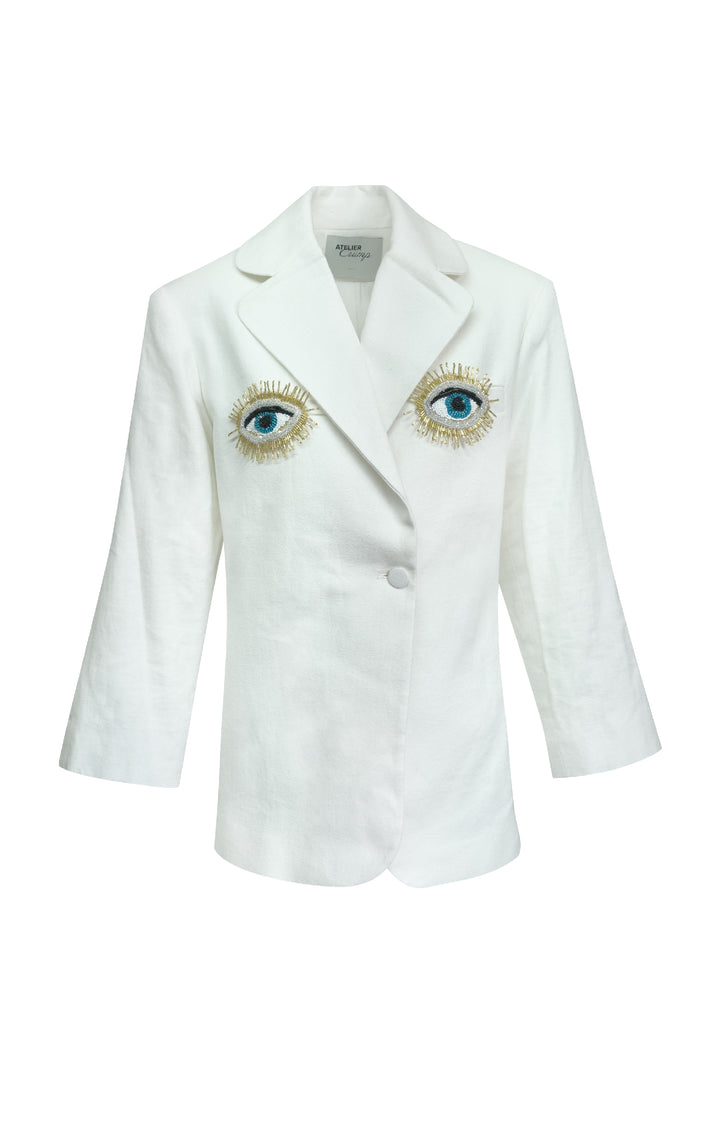 Nicoletta Ivory Blazer