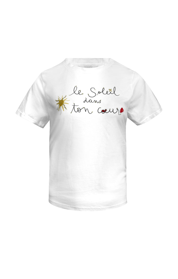 Soleil White T-Shirt