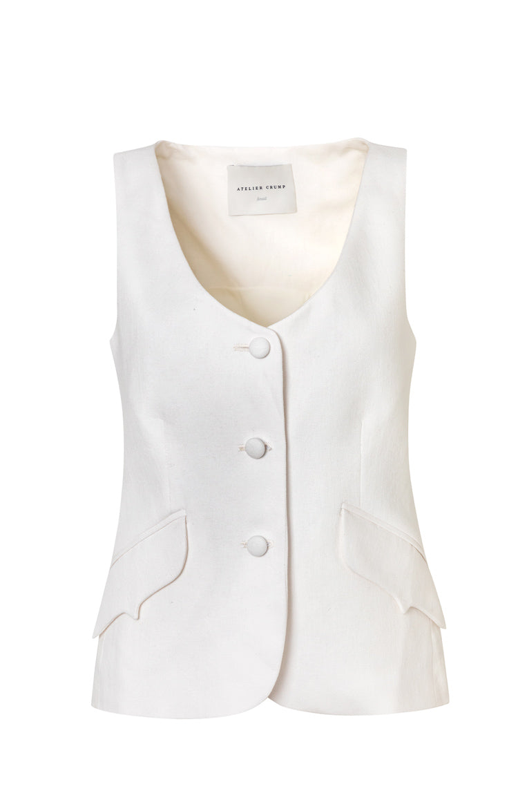 Ivory Lula Vest