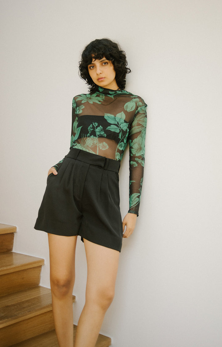 Emerald Botanica Medusa Top