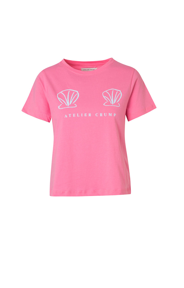 Flamingo Cotton Shells Tshirt