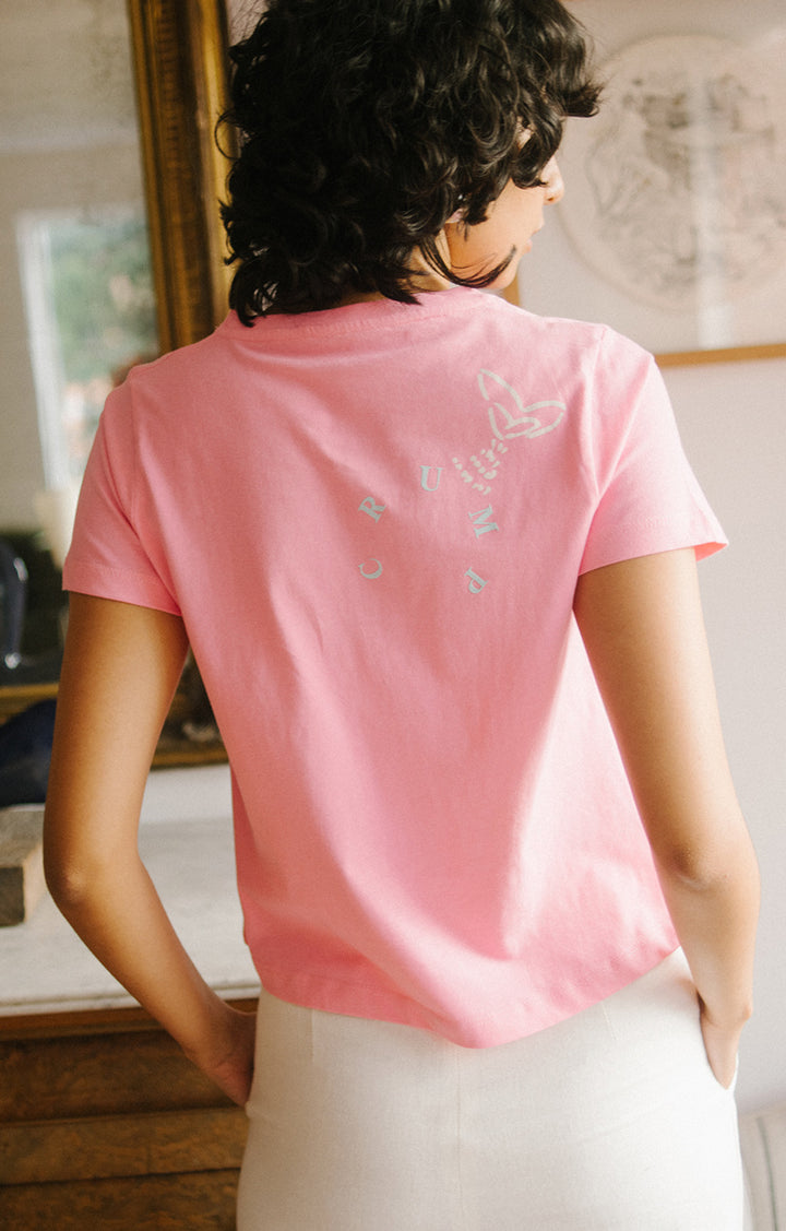 Flamingo Cotton Shells Tshirt