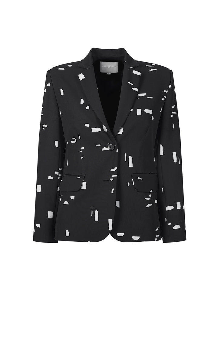 Black Duna Classic Blazer